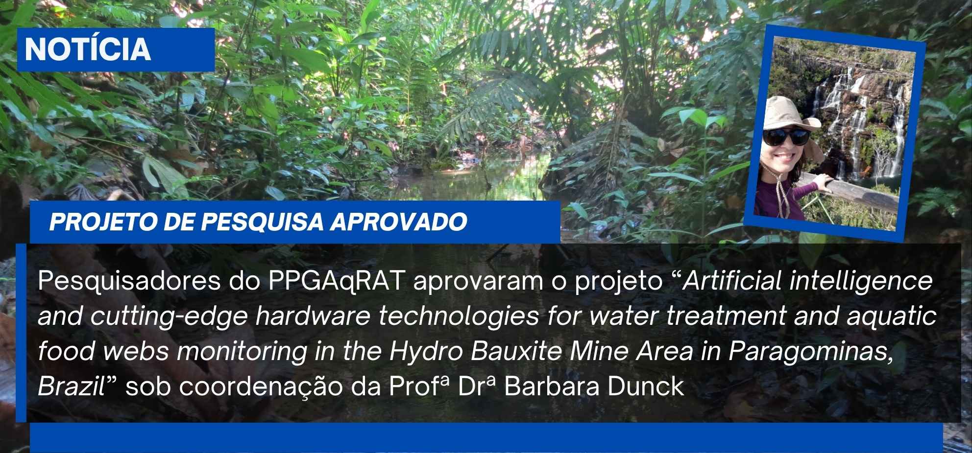 Monitoramento de riachos com tecnologia de ponta