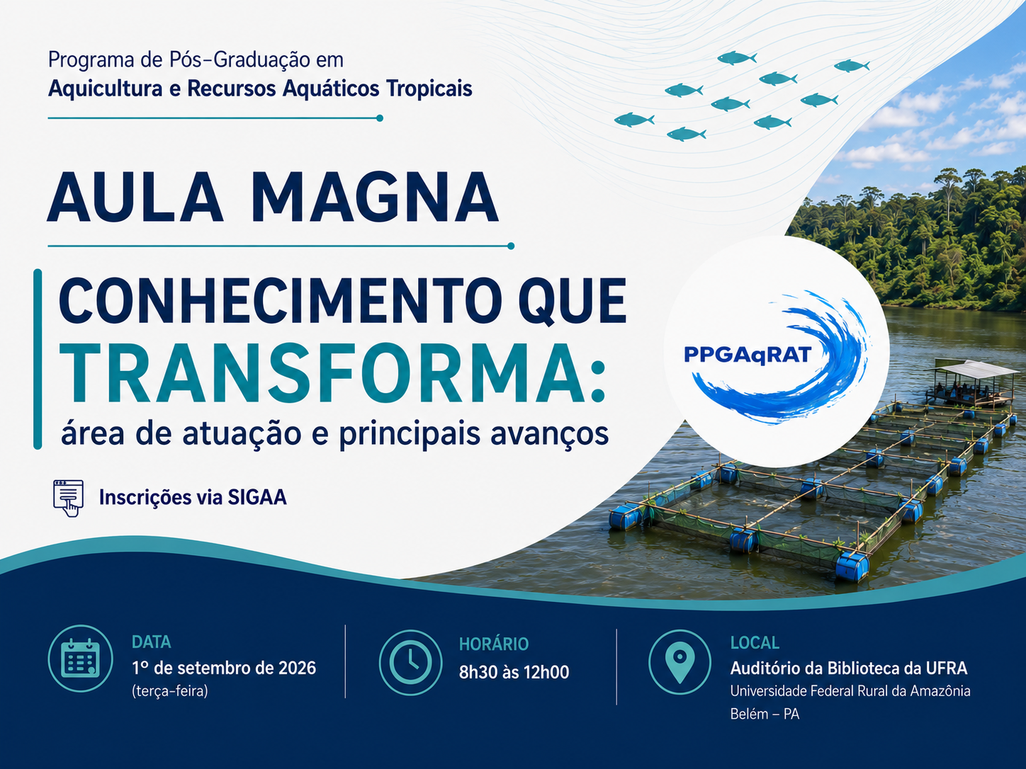 Aula Magna – PPGAqRAT